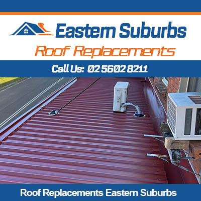 Roof replacement for residential property in Eastern Suburbs